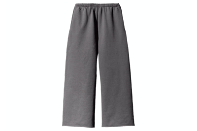 Pre-owned Yeezy Gap Mens Fleece Jogging Pant Dark Grey