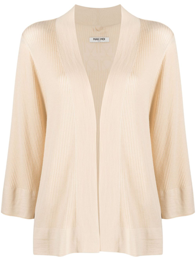 Max & Moi Pambula Open-top Cardigan In Pink