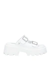Windsor Smith Woman Sandals White Size 10 Soft Leather