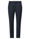 Dondup Man Pants Midnight Blue Size 31 Virgin Wool, Cotton, Elastane In Blue