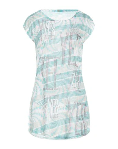 Yes Zee By Essenza Woman T-shirt Light Green Size Xxl Polyester