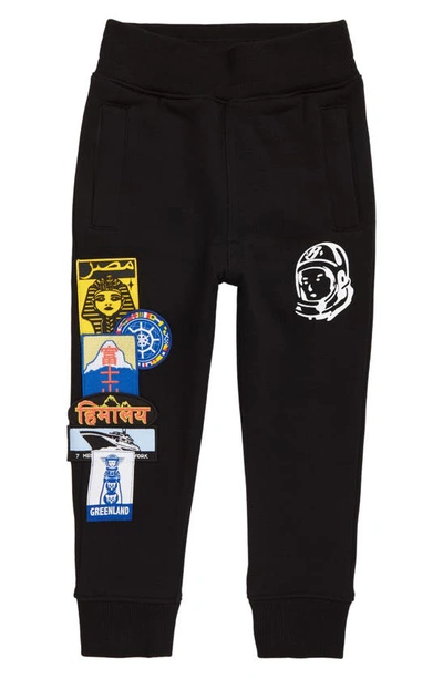 Billionaire Boys Club Kids' International Cotton Blend Joggers In Black