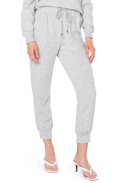 Rachel Rachel Roy Hazel Crop Drawstring Joggers In Heather Grey