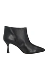 Islo Isabella Lorusso Woman Ankle Boots Black Size 6 Soft Leather