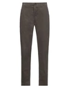 Department 5 Man Pants Cocoa Size 30 Cotton, Elastane In Brown