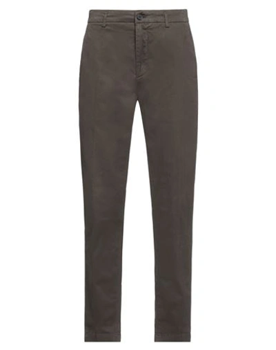 Department Five Department 5 Man Pants Chocolate Brown Size 30 Cotton, Elastane In Brown