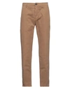 Department Five Department 5 Man Pants Camel Size 30 Cotton, Elastane In Beige