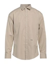 Dsquared2 Man Shirt Beige Size 44 Cotton
