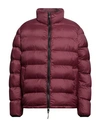 Dekker Man Down Jacket Garnet Size M Polyamide In Red