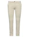 Yan Simmon Man Pants Sand Size 38 Cotton, Elastane In Beige