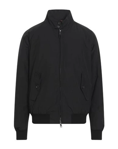 Baracuta Man Jacket Black Size 44 Polyester, Cotton In Black