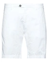 Roy Rogers Roÿ Roger's Man Shorts & Bermuda Shorts White Size 34 Cotton, Elastane