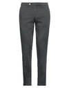 Michael Coal Man Pants Lead Size 35 Cotton, Polyester, Elastane In Grey