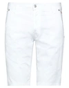 Roy Rogers Roÿ Roger's Man Shorts & Bermuda Shorts White Size 40 Cotton, Elastane In Purple