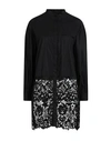 Isabelle Blanche Paris Woman Shirt Black Size Xxs Cotton, Polyester