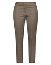 Burberry Woman Pants Camel Size 12 Virgin Wool In Beige