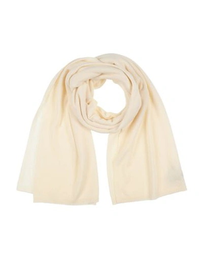 Alpha Studio Woman Scarf Cream Size - Wool, Cashmere In White