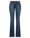 Paige Woman Jeans Blue Size 31 Cotton, Polyester, Elastane In Blue