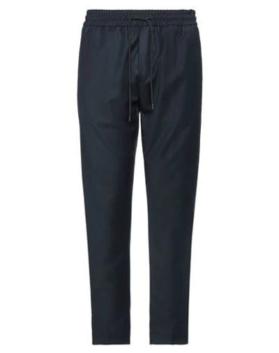 Dondup Man Pants Midnight Blue Size 33 Virgin Wool, Elastane