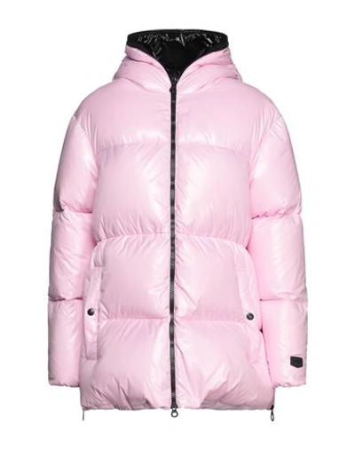 Duvetica Woman Down Jacket Pink Size 8 Polyamide In Pink