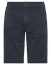 Markup Man Shorts & Bermuda Shorts Midnight Blue Size 32 Cotton, Elastane