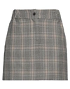 Fabiana Filippi Woman Mini Skirt Beige Size 4 Virgin Wool, Viscose, Polyester In Beige