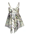 The Seafarer Woman Top Lime Green Size L Polyester, Polyamide In Green