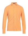 Rossopuro Man Shirt Mandarin Size 3 Cotton