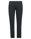 40weft Man Pants Black Size 36 Cotton, Elastane
