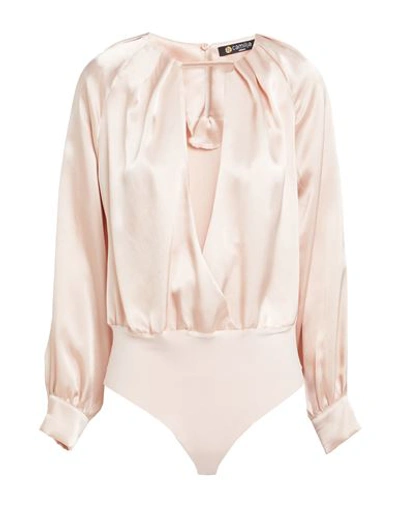 Camilla  Milano Camilla Milano Woman Blouse Blush Size 14 Polyester In Pink