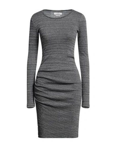 Isabel Marant Étoile Woman Midi Dress Grey Size 8 Viscose, Polyamide, Elastane In Grey