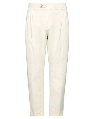 Be Able Man Pants Cream Size 33 Modal, Cotton, Elastane In White