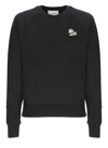 Maison Kitsuné Dressed Fox Sweatshirt In Black