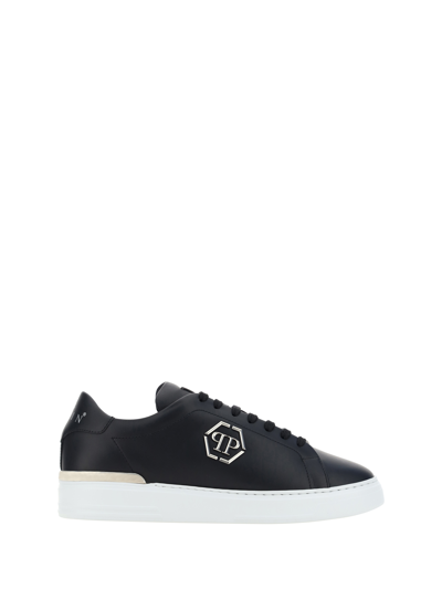 PHILIPP PLEIN HEXAGON LOW TOP SNEAKERS,FABSUSC0379PLE075N_02