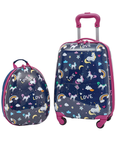 Travelers Club Kids Luggage Set, 2 Piece In Airplane