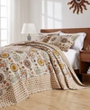 GREENLAND HOME FASHIONS ANDORRA 100 COTTON SUZANI BOHO BEDSPREAD SET COLLECTION