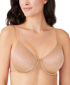 Wacoal Back Appeal Underwire T-shirt Bra In Praline