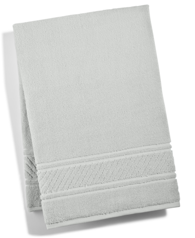 Martha Stewart Collection Spa 100% Cotton Bath Towel, 30" X 54", Created For Macy's In Silver Pea