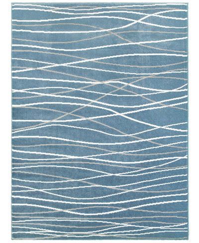 Lr Home Gorgeous Grac281125 5'2" X 7'2" Area Rug In Blue