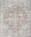 Nourison Astra Machine Washable Asw12 7'10" X 10' Area Rug In Denim