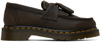 DR. MARTENS' BROWN ADRIAN LOAFERS