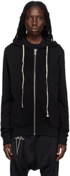 RICK OWENS BLACK CHAMPION EDITION JASON'S HOODIE