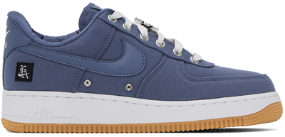 Nike Blue Air Force 1 'west Coast' Sneakers In Diffused Blue/diffus