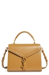 Saint Laurent Cassandra Top Handle Bag In Cappuccino