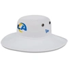 New Era White Los Angeles Rams 2023 Nfl Training Camp Panama Bucket Hat In White