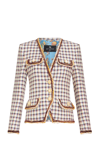 Etro Tweed Jacket In Multi