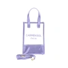 Carmen Sol Portofino Clear Mini Crossbody In Violet