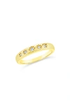 Sterling Forever 14k Gold Plated Lennon Ring In Gold