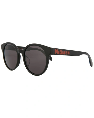 Alexander Mcqueen Women's Am0349sa 55mm Sunglasses In Black