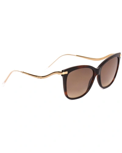 Jimmy Choo Women's Steff/s 55mm Sunglasses In Brown